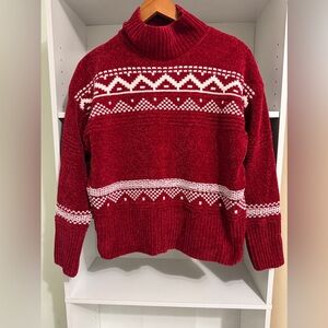 Christian Siriano New York chenille mock-neck sweater Size Small NWOT